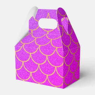 Ballotins Parties scintillant rose violet de sirène or