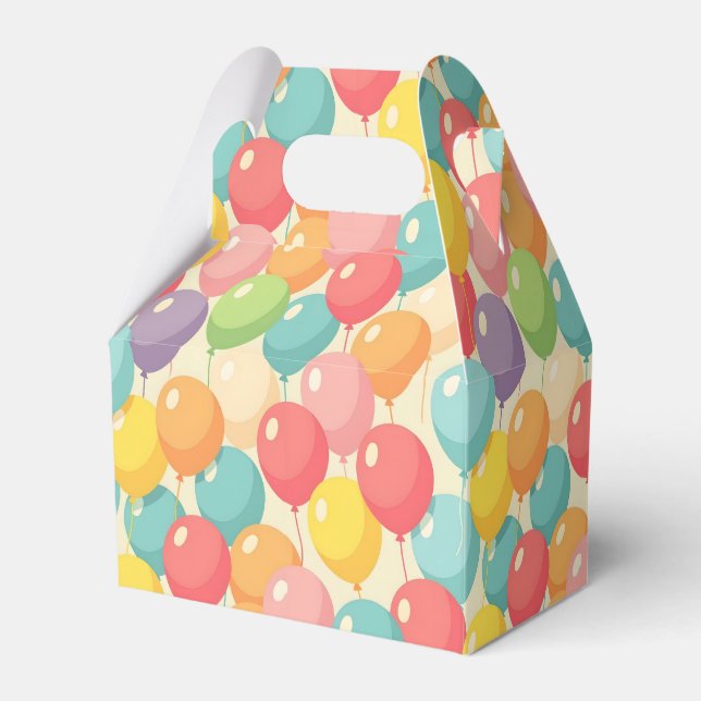 Ballotins Party balloons in different colors (Verso)
