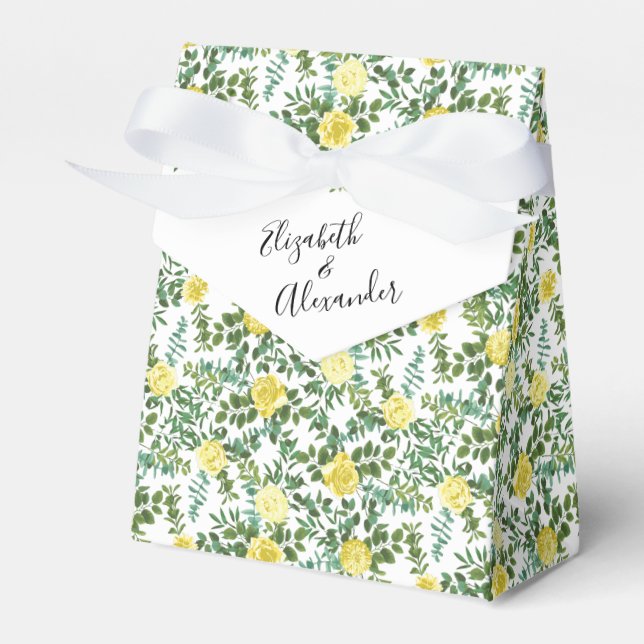 Ballotins Pastel clair Peony et Rose Floral Mariage (Verso)