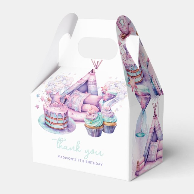 Ballotins Pastel d'anniversaire de la fête de la fille de l' (Verso)