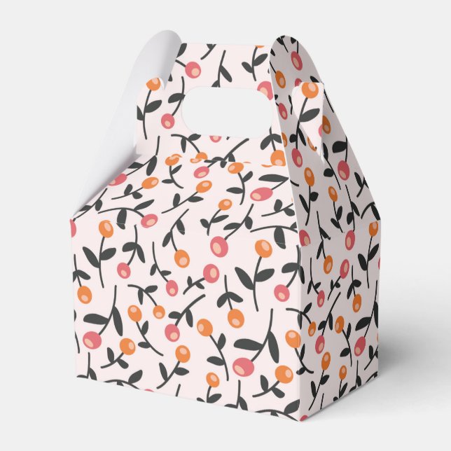 Ballotins Pastel Floral Bud motif botanique (Verso)