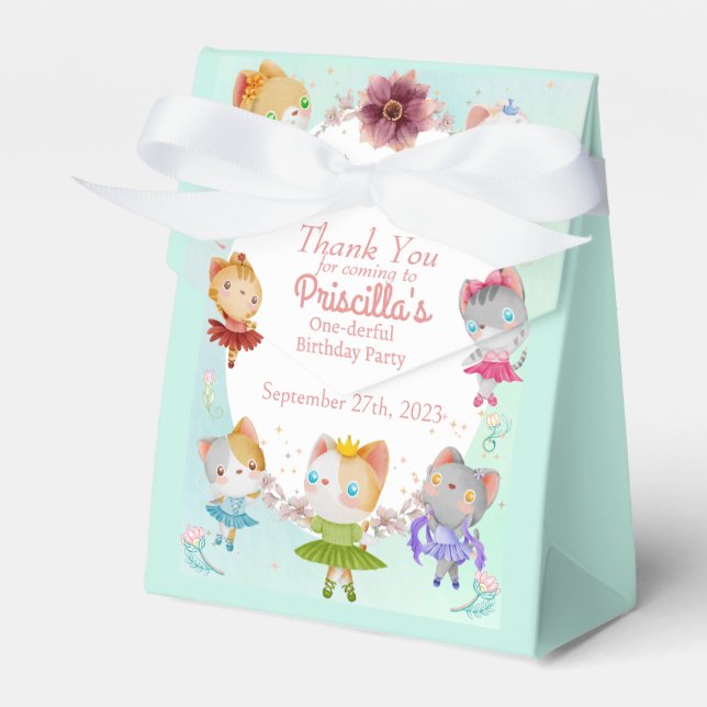 Ballotins Pastel Green All Ballerina Chat Anniversaire de en (Verso)