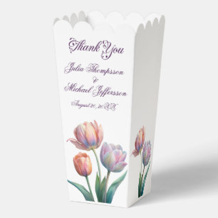 Ballotins Pastel Tulip Mariage Suite Typographie élégante