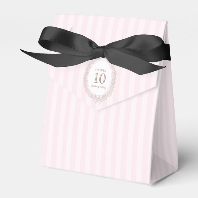 Ballotins Pâtisserie Boulangerie Pink Cadeau Anniversaire (Verso)