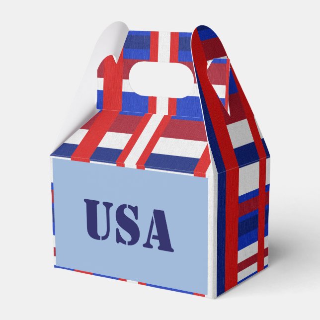 Ballotins Patriote plaid USA (Arrière)