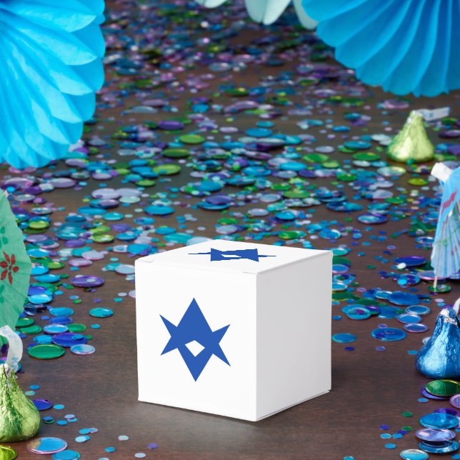 Ballotins Patriotic favor box with Flag of Toyota City (Fête)