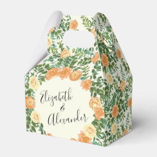 Ballotins Peach Ivory Mariage Rose Vintage