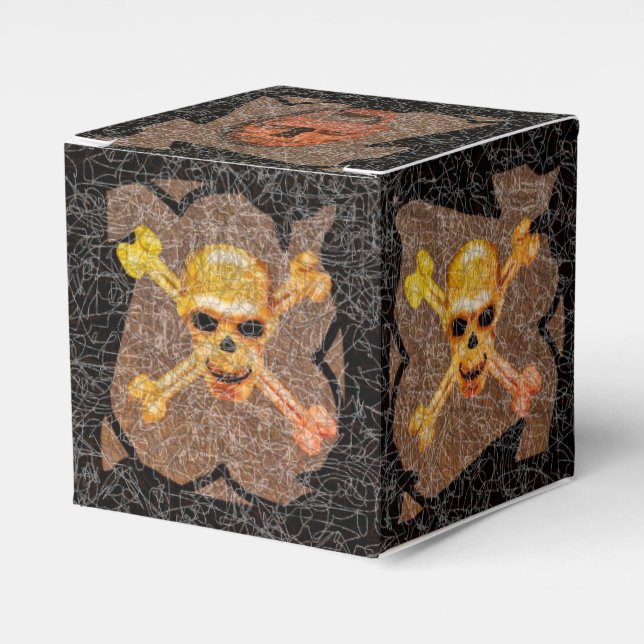 BALLOTINS PEAU PIRATE ANCIENNE TÊTE DE TRÉSOR (Verso)
