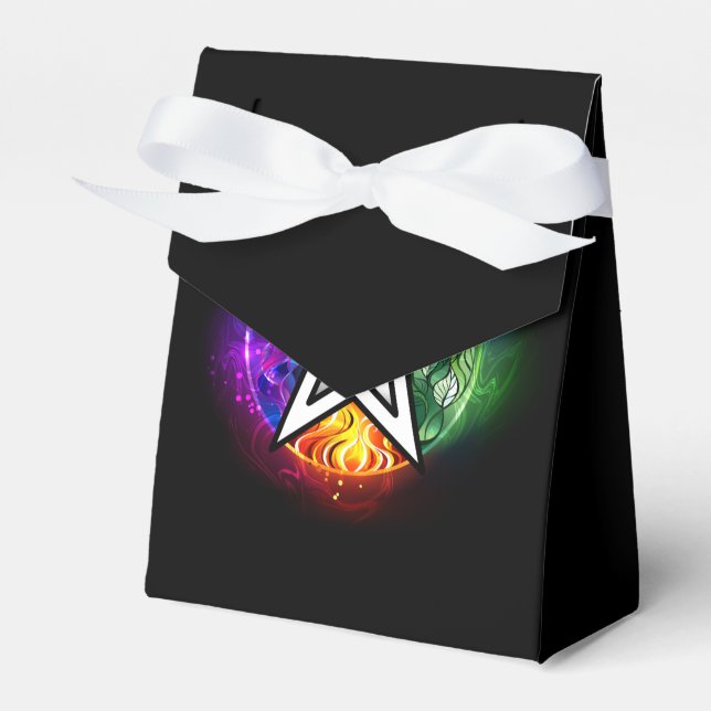 Ballotins pentagramme du Wiccan (Verso)