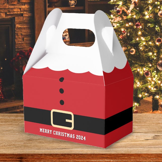 Ballotins Père Noël (Santa Claus Merry Christmas Favor Boxes
)