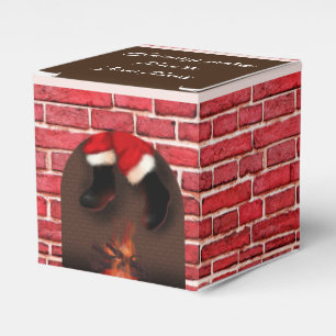 Ballotins Père Noël descend la cheminée