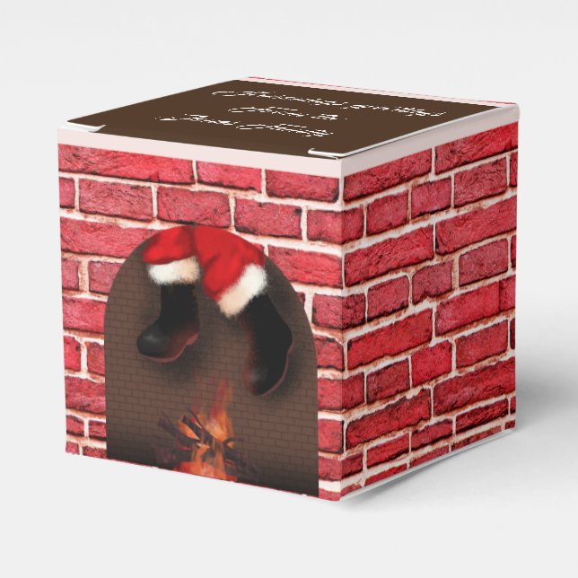 Ballotins Père Noël descend la cheminée (Verso)