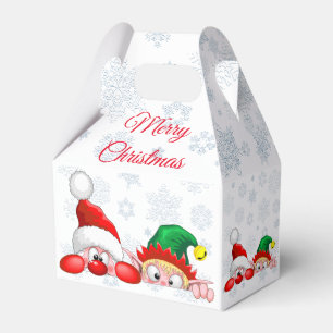 Ballotins Père Noël et Elf Cute et drôle Caractères Pékin
