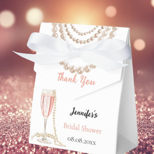 Ballotins perles de Prosecco rose bulles Cadeau de Mariage