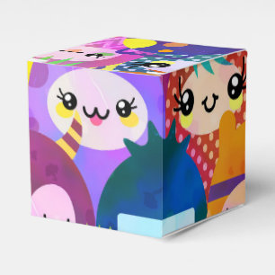 Ballotins Personnages de dessin animé colorés et mignons