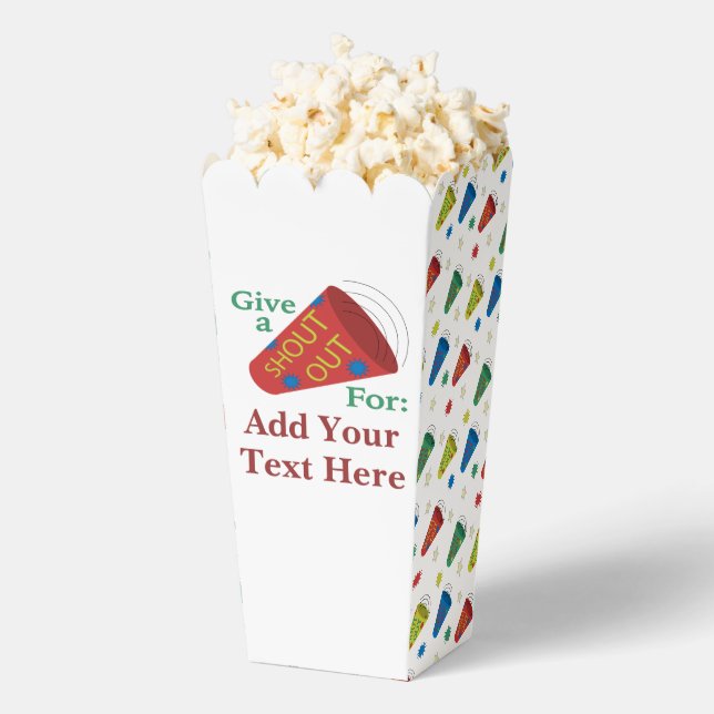 Ballotins Personnalisable Donner Un Signe De Popcorn (Sauté)