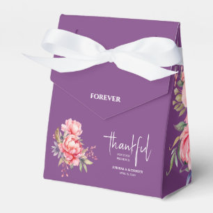 Ballotins Personnalisé pour toujours Thankor Pink Mariage