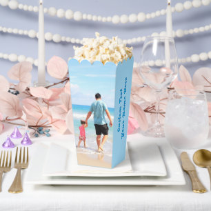 Ballotins Personnalisé Votre Photo Zone Popcorn Texte Person