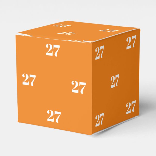 Ballotins Personnaliser avec numéro blanc initial cadeau ora (Verso)