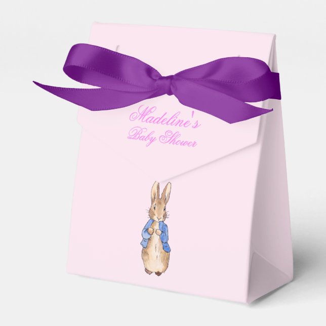Ballotins Personnaliser Pierre le Baby shower lapin (Verso)