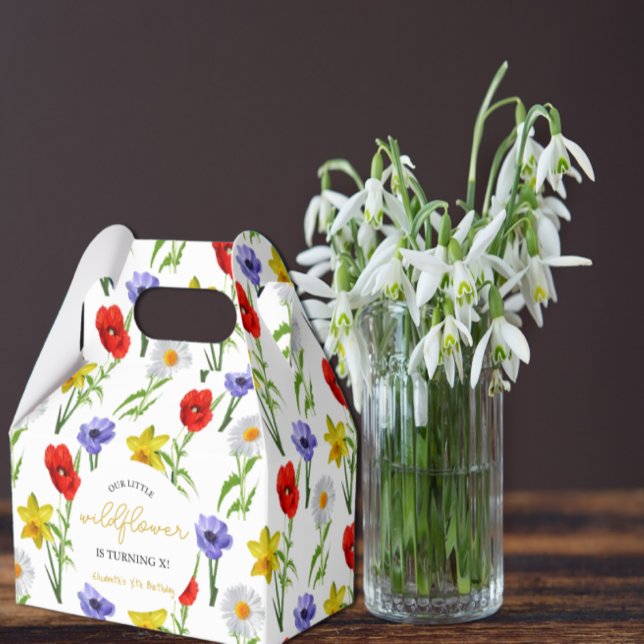 Ballotins Petit Anniversaire de enfant Fleur sauvage (Créateur téléchargé)