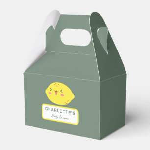 Ballotins Petit Baby shower Citrus Citron Cutie