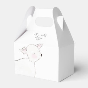 Ballotins Petit Baby shower d'agneau