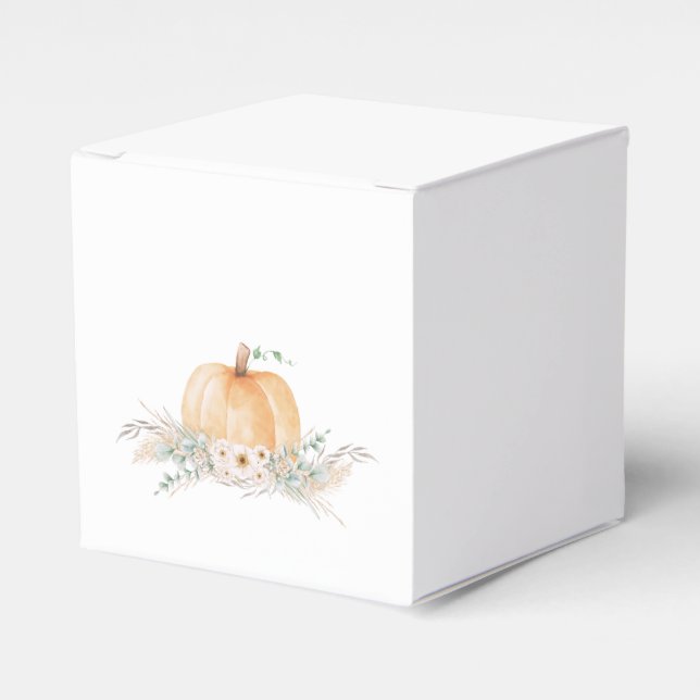 Ballotins Petit Ballotin Baby shower Citrouille (Verso)