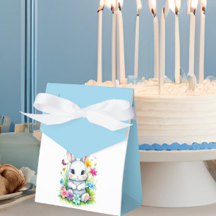 Ballotins Petit Bunny Jardin Fleur sauvage Baby shower de Pâ