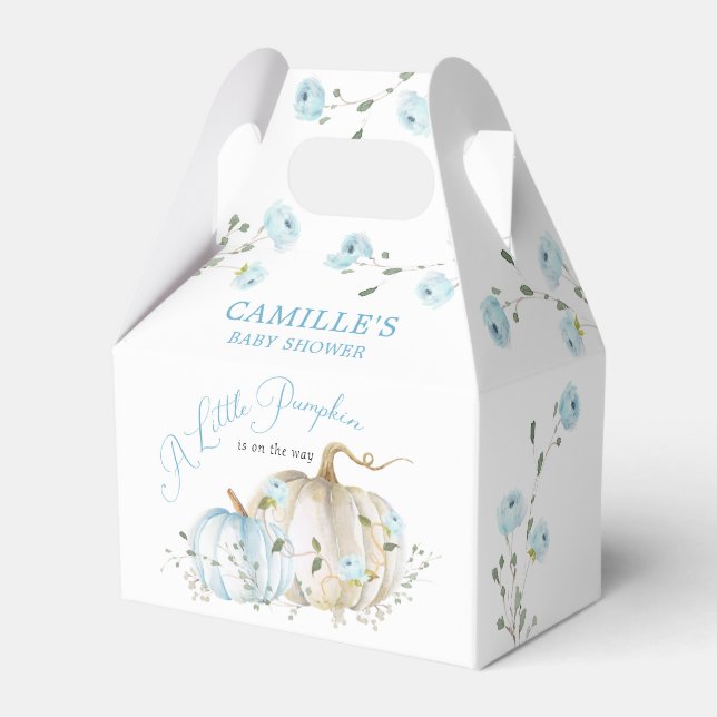 Ballotins Petit Citrouille Baby shower  Ballotin (Verso)