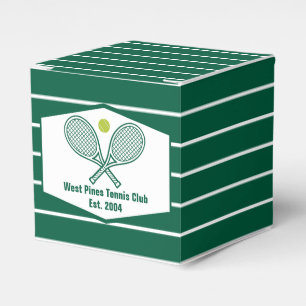 Ballotins Petit Club de Tennis Country Club rayé vert