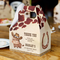 Petit cowboy bébé cheval vache motif rodéo fête