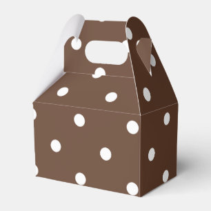 Ballotins Petit Motif Pois : Brun