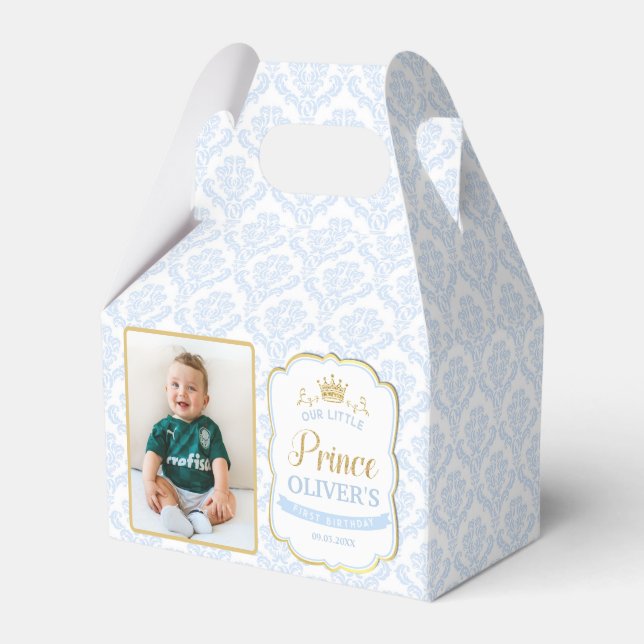 Ballotins Petit Prince Bleu Royal 1er premier anniversaire P (Verso)