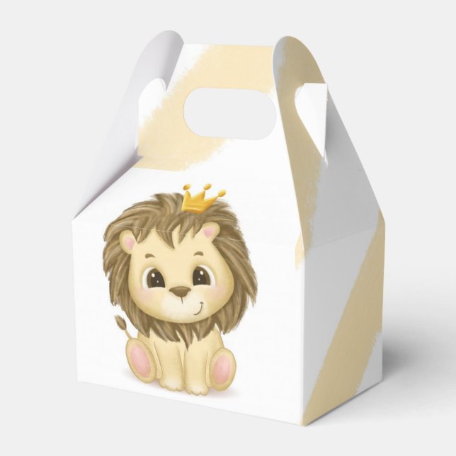 Ballotins Petit Prince Lion Boy Baby shower (Verso)