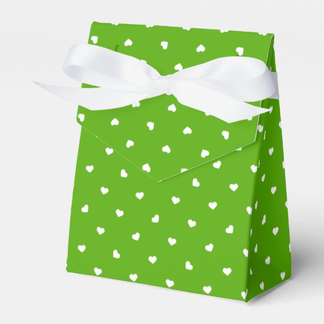 Ballotins Petite coeur sur Ballotin vert clair (Verso)