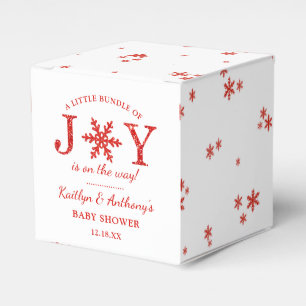 Ballotins Petite Offre De Joie Baby shower De Noël