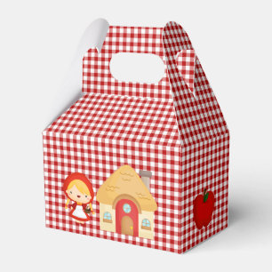 Ballotins Petits personnages Red Riding Hood sur En vichy ro