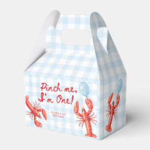Ballotins Pincez-Moi, j'ai 1 an, 1er anniversaire de homard