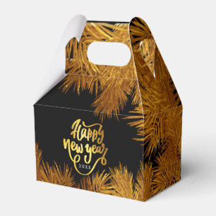 Ballotins Pine Gold du Nouvel An Elegant Corporate Party