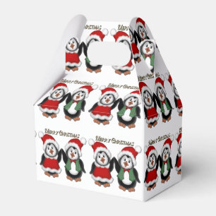 Ballotins Pingouins mignons Joyeux Ballotin de Noël
