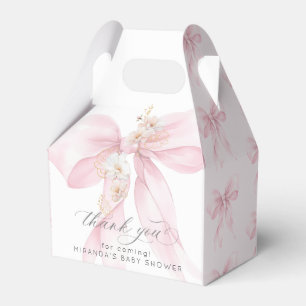 Ballotins Pink Bow Baby in Bloom floral merci