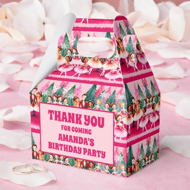 Ballotins Pink Christmas Nutcracker Ballerina Anniversaire d (Mariage)