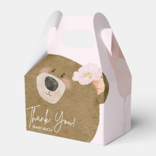 Ballotins Pink Teddy Nous Pouvons Attendre Un Baby shower Fi