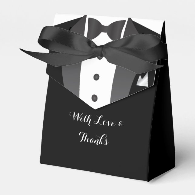 Ballotins PixDezines tuxedo noir pour les mariages gays fave (Verso)