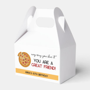 Ballotins Pizza Party Favoriser Box