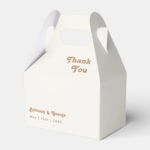 Ballotins Plage Retro   Boîte de préférence Mariage ivoirien