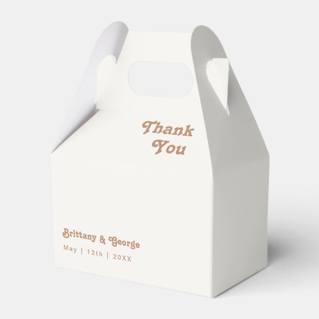 Ballotins Plage Retro | Boîte de préférence Mariage ivoirien (Verso)