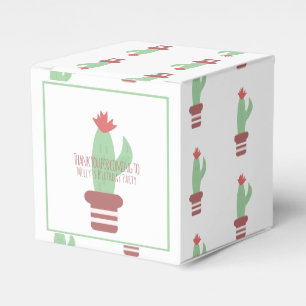 Ballotins Plante moderne Cactus Anniversaire Merci de fête