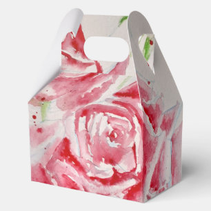 Ballotins Plaque de Motif de papier Rose Rose rouge